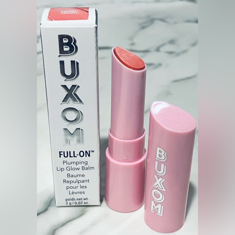 Buxom Full-On Plumping Lip Glow Balm — Coral Crush